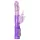 Easytoys Butterfly - вибратор с въртяща и тласкаща функция - лилав