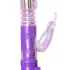 Easytoys Butterfly - вибратор с въртяща и тласкаща функция - лилав