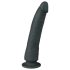 Easytoys - черно дилдо с вендуза от 100% силикон (21см)