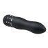 Easytoys Diamond Curved - мини вибратор (черен)