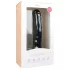 Easytoys - голям дилдо с тестиси и вакуум - 26,5 см - черен