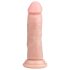 Easytoys - реалистично дилдо с вендуза (15,5 см) - натурално