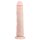 Easytoys - екстра голям дилдо с вендуза (28,5 см) - натурален цвят