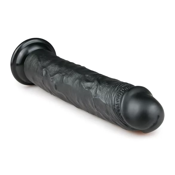 Easytoys - голям дилдо с вендуза - 28,5 см - черен