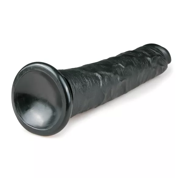 Easytoys - голям дилдо с вендуза - 28,5 см - черен
