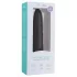 Easytoys Power Vibe - вибратор с усукан силиконов корпус - черен