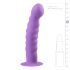 Easytoys - Лилав вълнообразен дилдо с вендуза