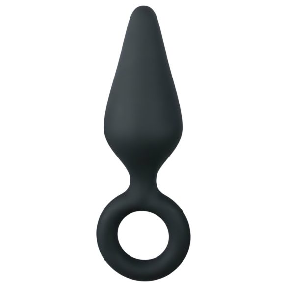 Easytoys Pointy Plug S - анален плъг (черен) - малък