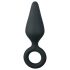 Easytoys Pointy Plug S - анален плъг (черен) - малък