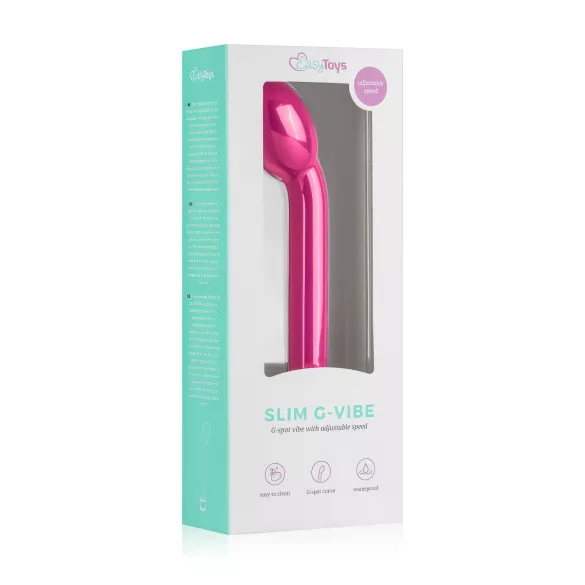 Easytoys - G-точка вибратор - тънък - розов