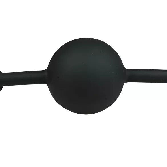 Easytoys - топка за уста - силиконова - черна