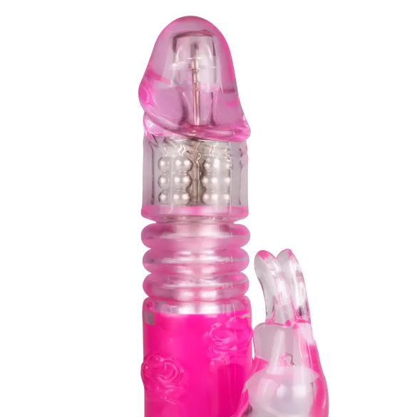 EasyToys Bunny - тласкащ вибратор (розов)