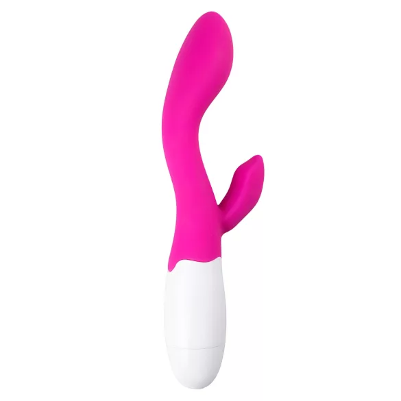 Easytoys Lily - вибратор с клиторна приставка - розов