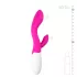 Easytoys Lily - вибратор с клиторна приставка - розов