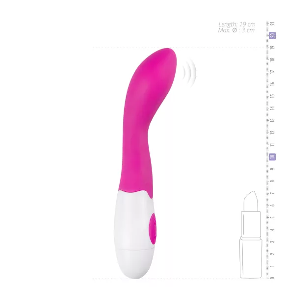 Easytoys Blossom vibe - вибратор за G-точка - силикон - розов