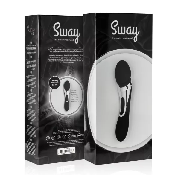 Sway No.1 Wand - вибратор масажор 2 в 1 - акумулаторен, черен