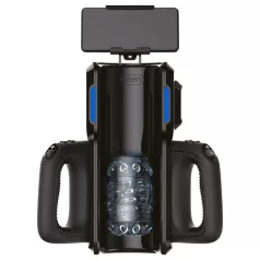   LETEN SM 500 - автоматичен мастурбатор с поставка за телефон - черен