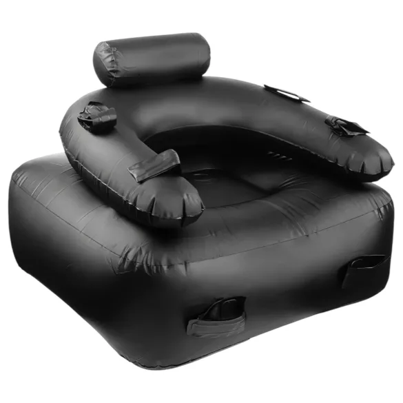 Inflatable Fun - бдсм диван - надуваем - черен