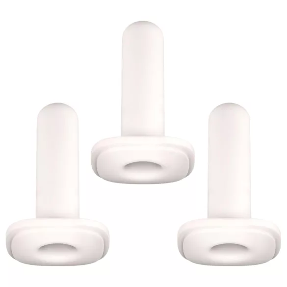 Kiiroo Onyx - ръкав за мастурбатор - стандартен размер - 3 броя - бял