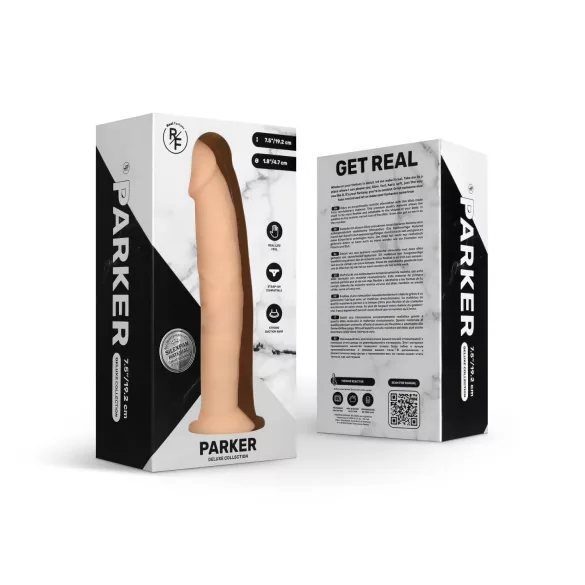 Real Fantasy Parker - реалистично дилдо - 19см - телесен цвят