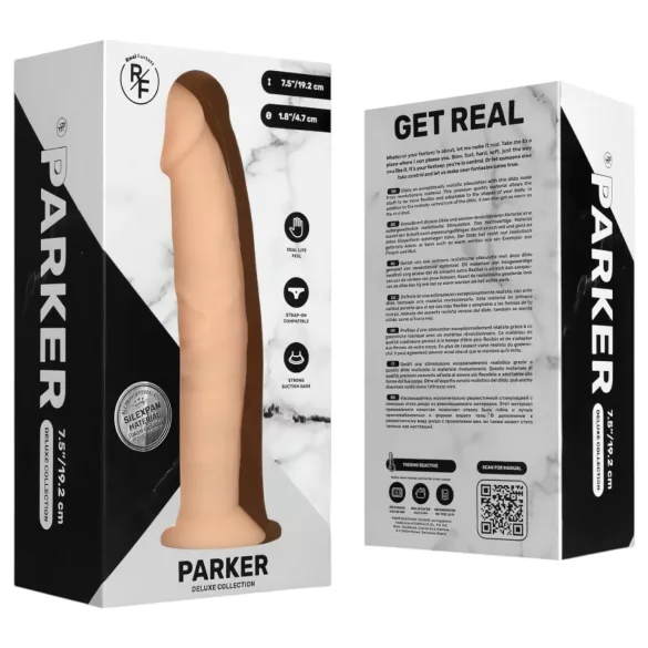 Real Fantasy Parker - реалистично дилдо - 19см - телесен цвят