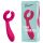 Easytoys Couples - зареждаем водоустойчив вибратор за двойки (розов)