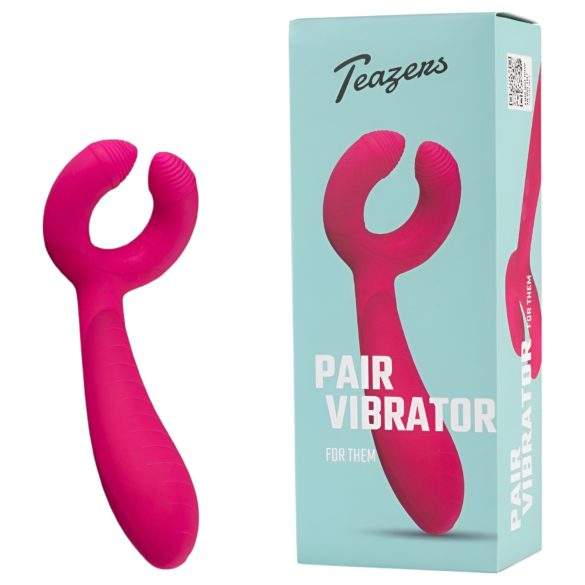 Easytoys Couples - зареждаем водоустойчив вибратор за двойки (розов)