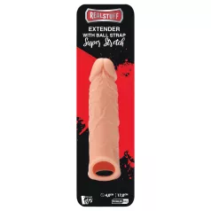   RealStuff Extender 6,5 - пенис удължител (телесен, 17 см)