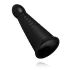 BUTTR Devil Dog - дилдо с вакуумна основа - черно