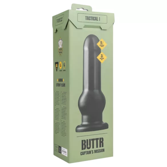 BUTTR - дилдо с вендуза - тактически - черен