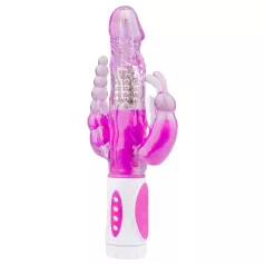   Easytoys Raving Rabbit - вибратор с 3 накрайника (розов)