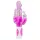 Easytoys Raving Rabbit - вибратор с 3 накрайника (розов)