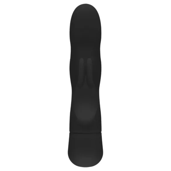 Easytoys Mad Rabbit - вибратор за G-точка с клиторен стимулатор - черен