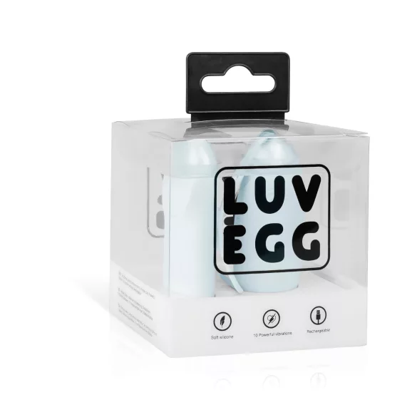 LUV EGG - вибро яйце с дистанционно - акумулаторно - синьо