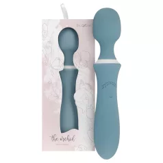   Bloom Orchid Wand - акумулаторен масажен вибратор - тюркоаз