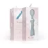 Bloom Orchid Wand - акумулаторен масажен вибратор - тюркоаз