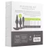 EasyToys Pleasure kit - разнообразен комплект анални плъгове (черен)