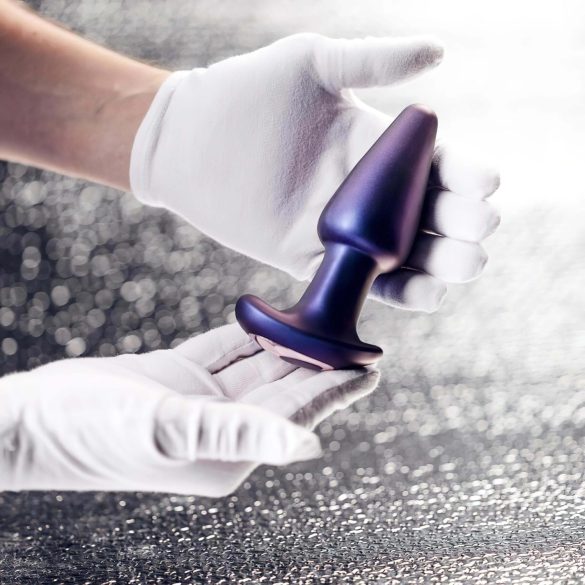 Hueman Asteroid - анален вибратор с въртящи мъниста - лилав