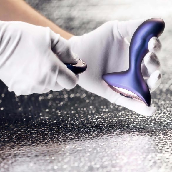 Hueman Intergalactic - вибриращ анален вибратор - лилав