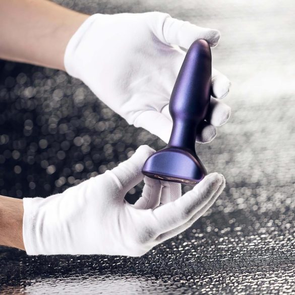 Hueman Space Force - анален вибратор с тласкаща функция - водоустойчив, лилав