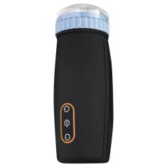   CRUIZR CM05 - мъжки мастурбатор с тласкаща и всмукваща функция - черен/син