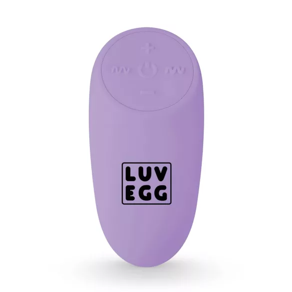 LUV EGG XL - вибриращо яйце с дистанционно и акумулатор - лилаво