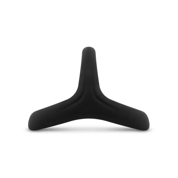 Easytoys Desire Ring - пенис и тестис пръстен - гъвкав - черен