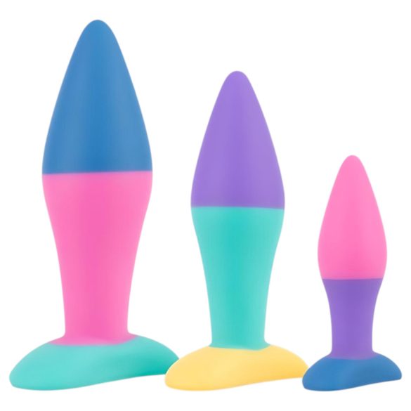 PMV20 Koda - анален разширител плъг сет - цветни