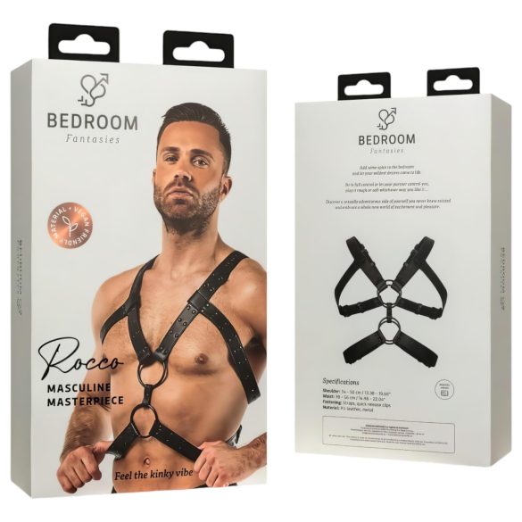 Bedroom Fantasies Rocco - секси бюстие - черно - S-XL