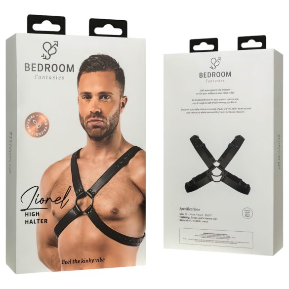 Bedroom Fantasies Lionel - еротичен потник - черен - S-XL