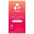 EasyGlide - презервативи с точки и релеф - 10 броя