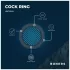 Boners Ergo - пенис пръстен - силиконов - сив