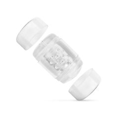   FPPR. - двустранен мастурбатор - вагина и уста - прозрачен