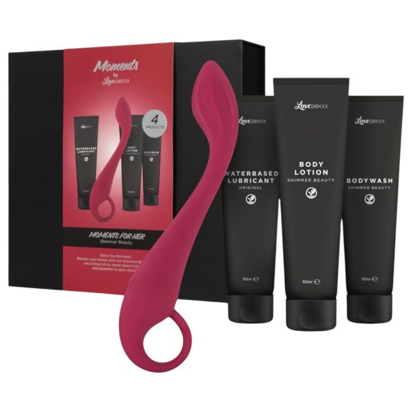 LoveBoxxx Моментс - Shimmer Beauty - комплект грижа за тяло за жени